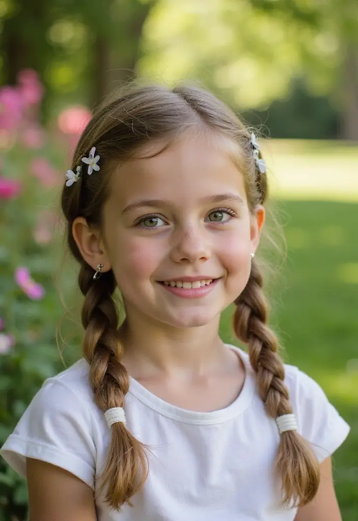 30 Simply Cute Haircuts for Girls That Put You Center Stage 13 30 Simply Cute Haircuts for Girls That Put You Center Stage - 13. Classic French Braid