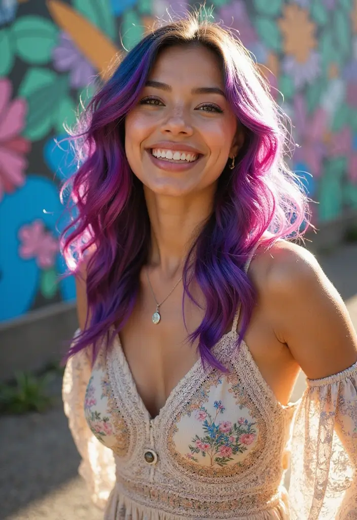 30 Simply Cute Haircuts for Girls That Put You Center Stage 29 30 Simply Cute Haircuts for Girls That Put You Center Stage - 29. Creative Hair Streaks