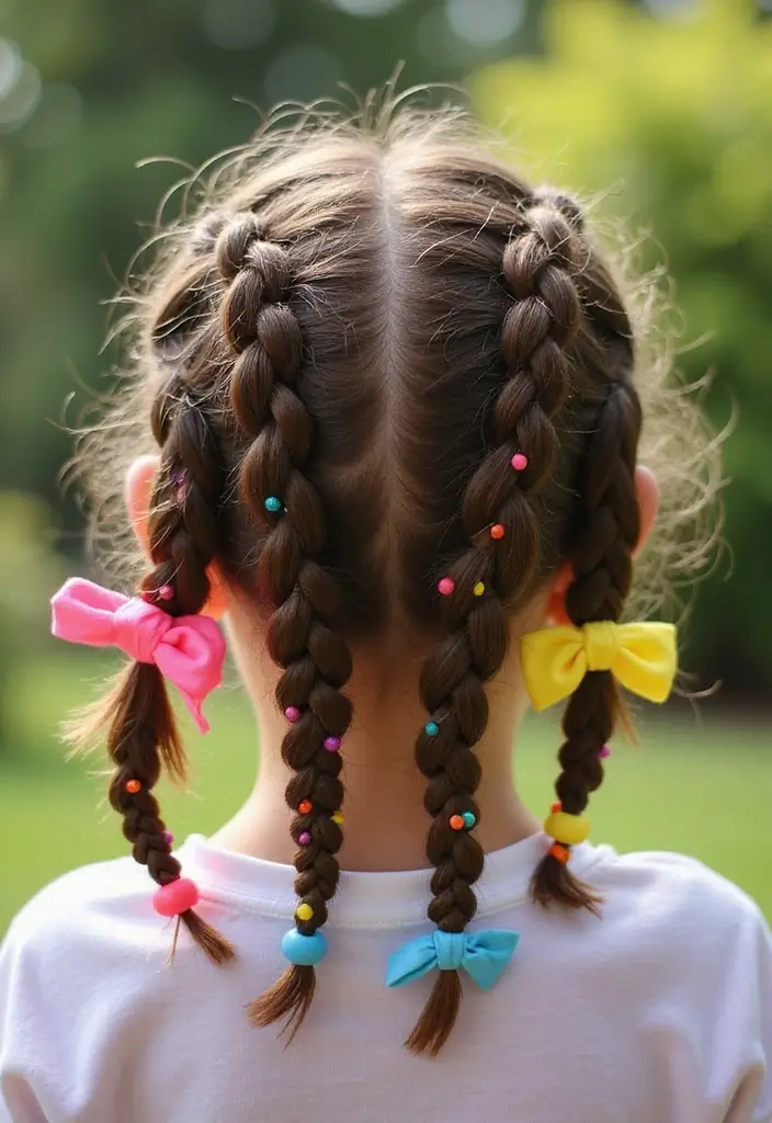 30 Simply Cute Haircuts for Girls That Put You Center Stage 7 30 Simply Cute Haircuts for Girls That Put You Center Stage - 7. Bubble Braids