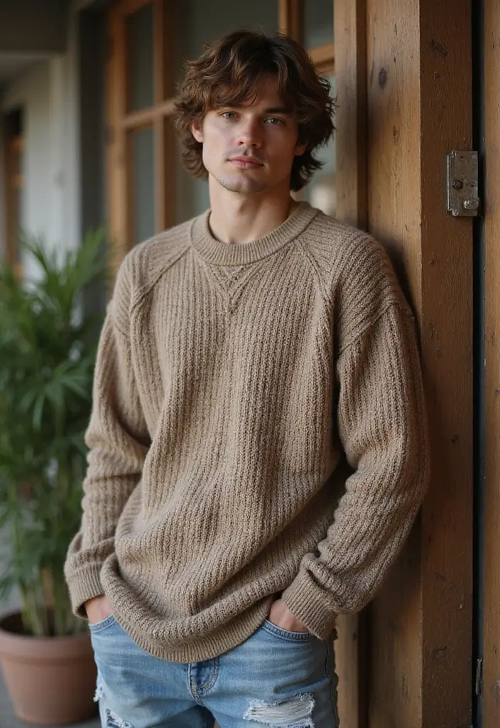 30 Stately Long Hairstyles for Men to Sport with Dignity and Style 14 30 Stately Long Hairstyles for Men to Sport with Dignity and Style - 14. The Disheveled Look