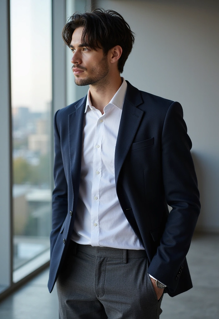 30 Stately Long Hairstyles for Men to Sport with Dignity and Style 19 30 Stately Long Hairstyles for Men to Sport with Dignity and Style - 19. The Long Fringe