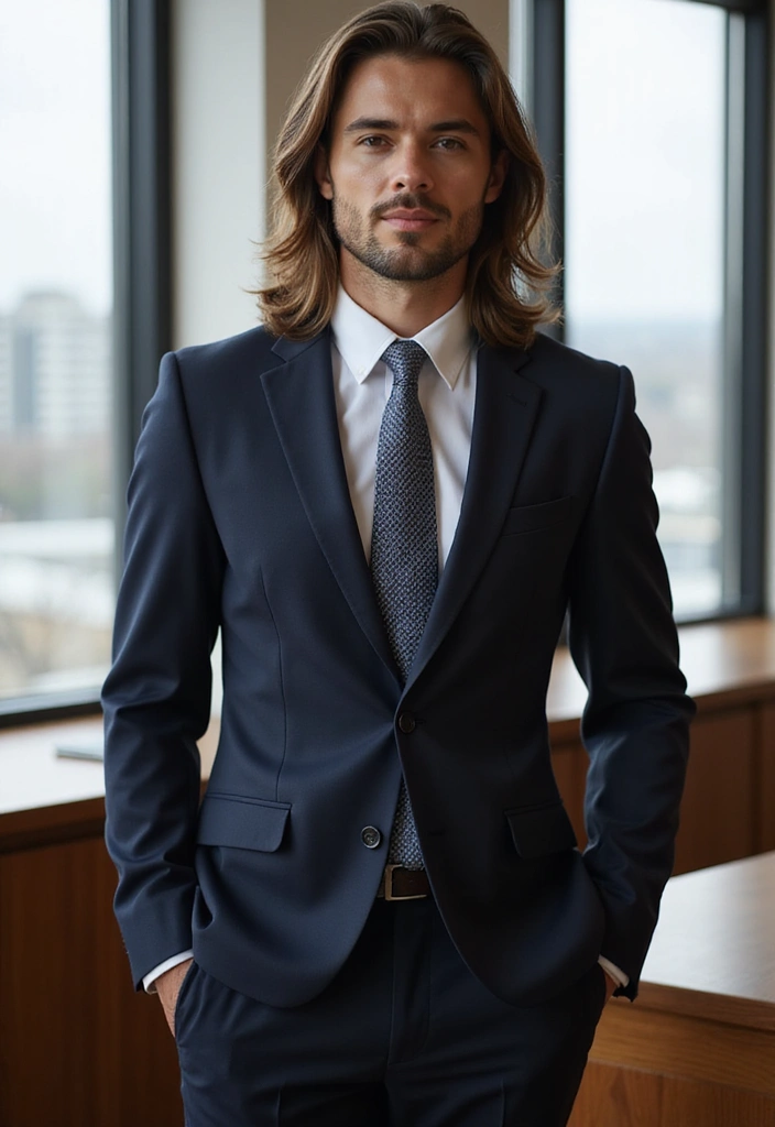 30 Stately Long Hairstyles for Men to Sport with Dignity and Style 25 30 Stately Long Hairstyles for Men to Sport with Dignity and Style - 25. The Long Straight Look