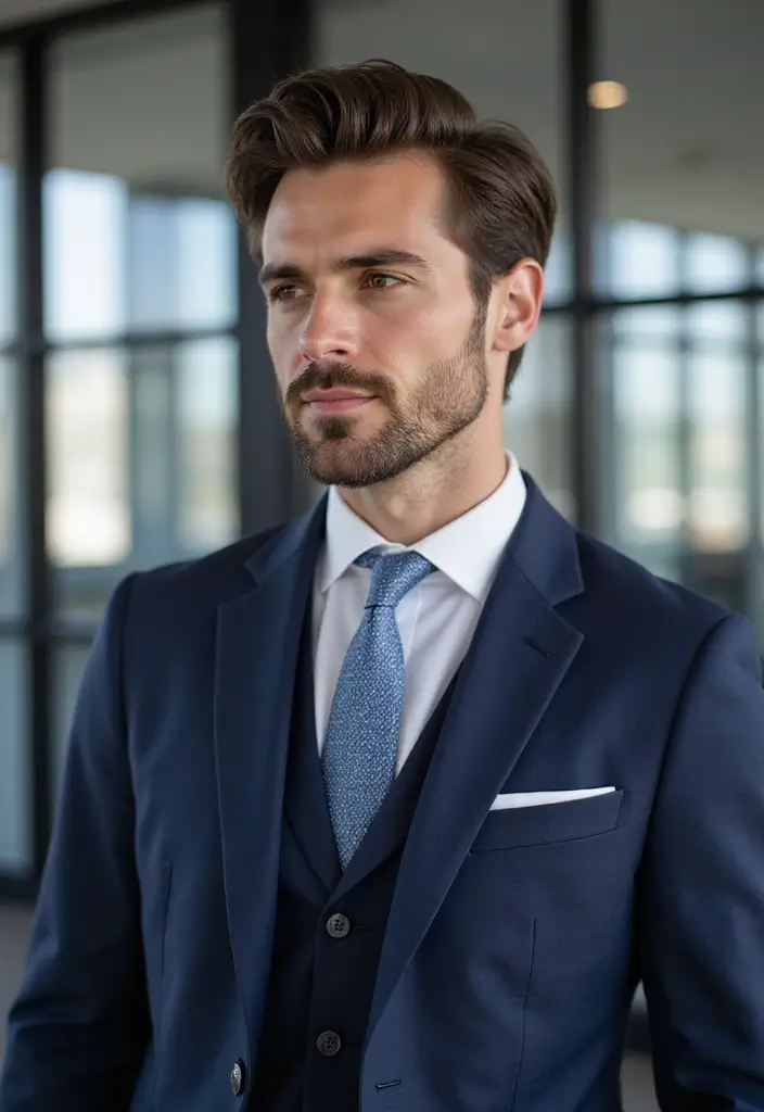 30 Stately Long Hairstyles for Men to Sport with Dignity and Style 6 30 Stately Long Hairstyles for Men to Sport with Dignity and Style - 6. The Side Part