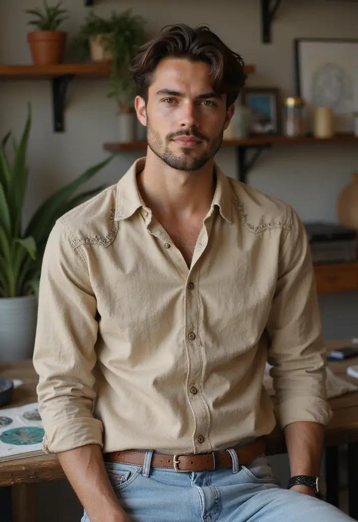 30 Stately Long Hairstyles for Men to Sport with Dignity and Style 7 30 Stately Long Hairstyles for Men to Sport with Dignity and Style - 7. The Boho Waves