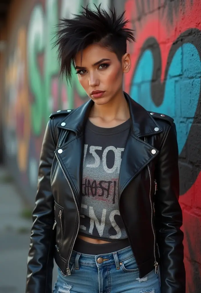30 Super Cute Short Hairstyles for Round Faces That Flatter Instantly 12 30 Super Cute Short Hairstyles for Round Faces That Flatter Instantly - 12. Spiky Pixie