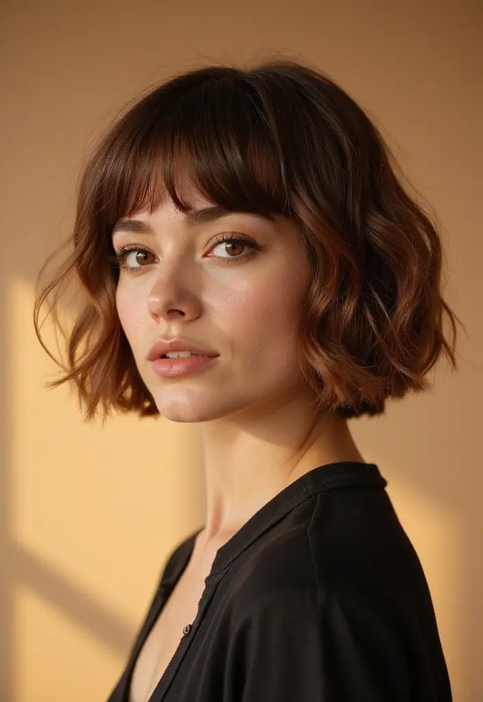 30 Super Cute Short Hairstyles for Round Faces That Flatter Instantly 13 30 Super Cute Short Hairstyles for Round Faces That Flatter Instantly - 13. Bowl Cut with a Twist