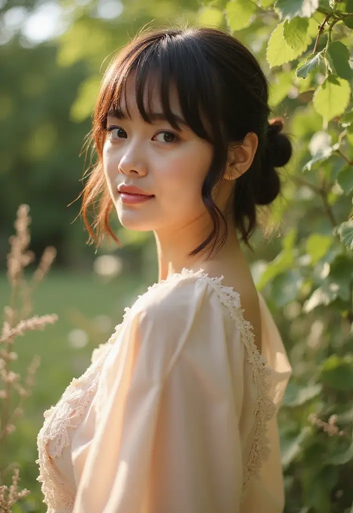 30 Super Cute Short Hairstyles for Round Faces That Flatter Instantly 20 30 Super Cute Short Hairstyles for Round Faces That Flatter Instantly - 20. Soft Fringes with Short Hair