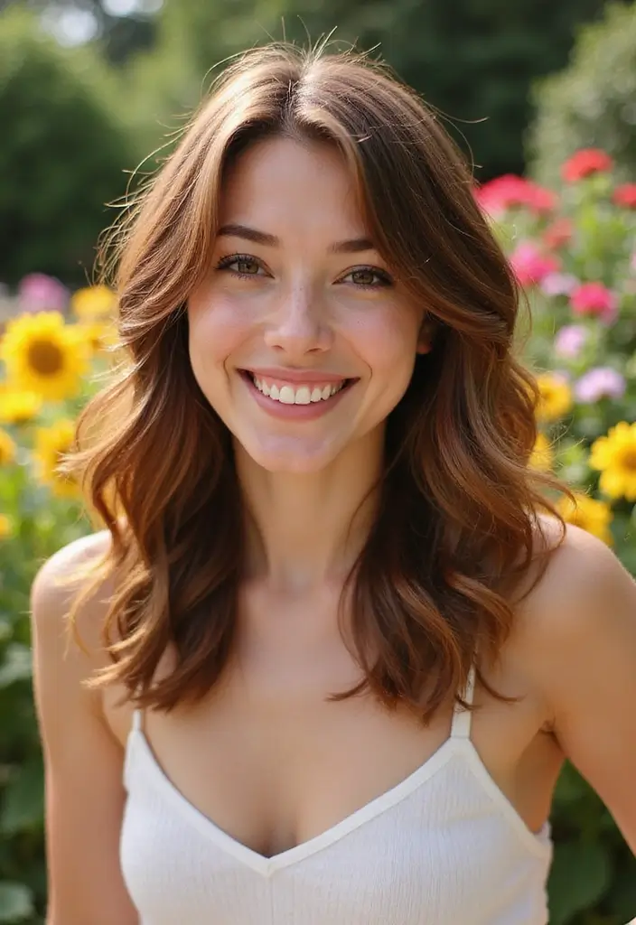 30 Super Cute Short Hairstyles for Round Faces That Flatter Instantly 26 30 Super Cute Short Hairstyles for Round Faces That Flatter Instantly - 26. Flirty Layered Cut