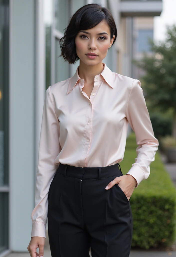 30 Super Cute Short Hairstyles for Round Faces That Flatter Instantly 7 30 Super Cute Short Hairstyles for Round Faces That Flatter Instantly - 7. Side-Swept Pixie