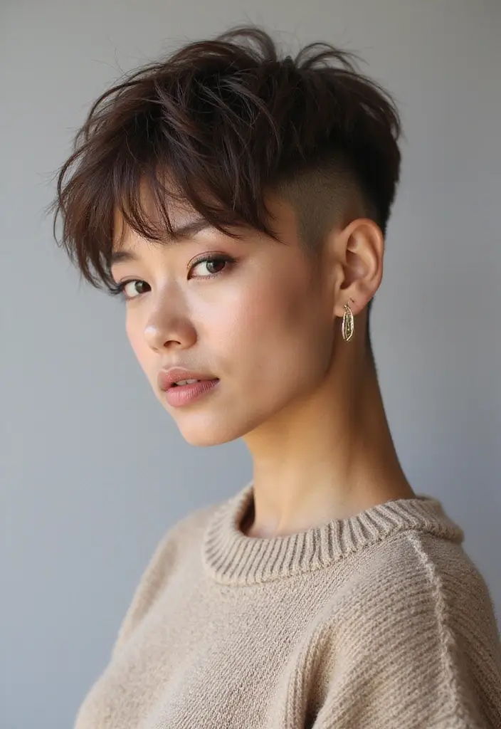 30 Women’s Undercut Hairstyles That Make a Bold Statement 19 30 Women’s Undercut Hairstyles That Make a Bold Statement - 19. Shaggy Undercut