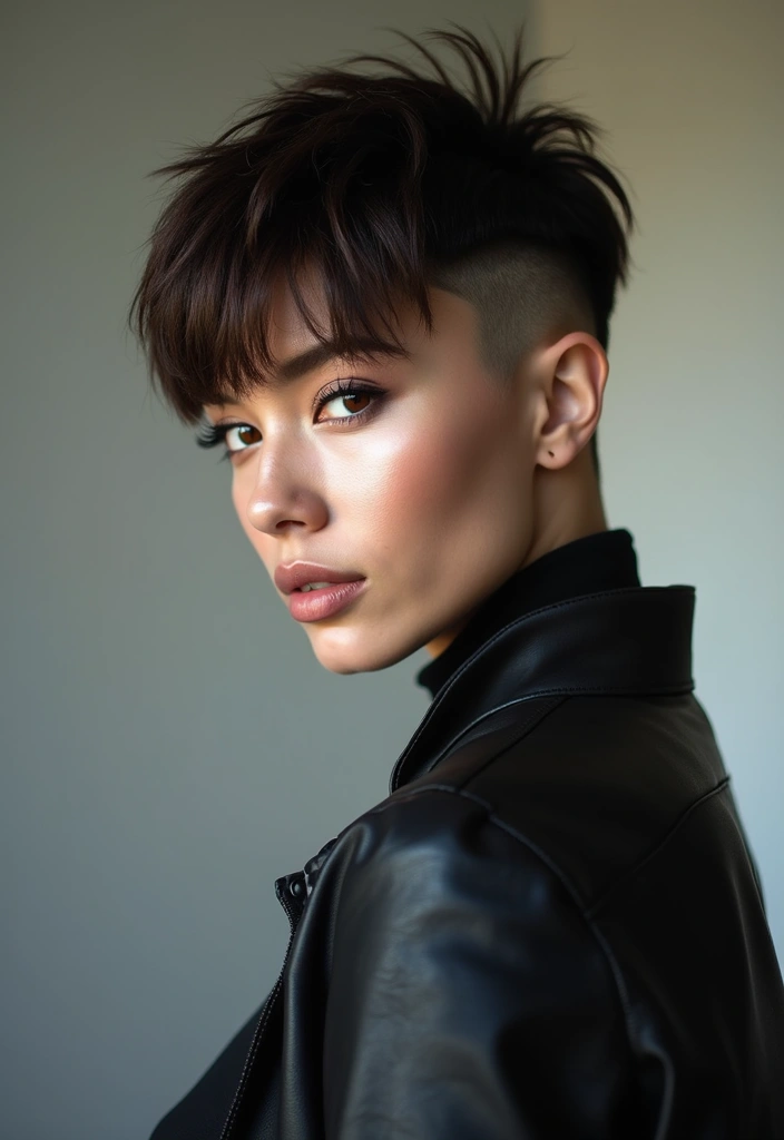 30 Women’s Undercut Hairstyles That Make a Bold Statement 25 30 Women’s Undercut Hairstyles That Make a Bold Statement - 25. Textured Fringe Undercut