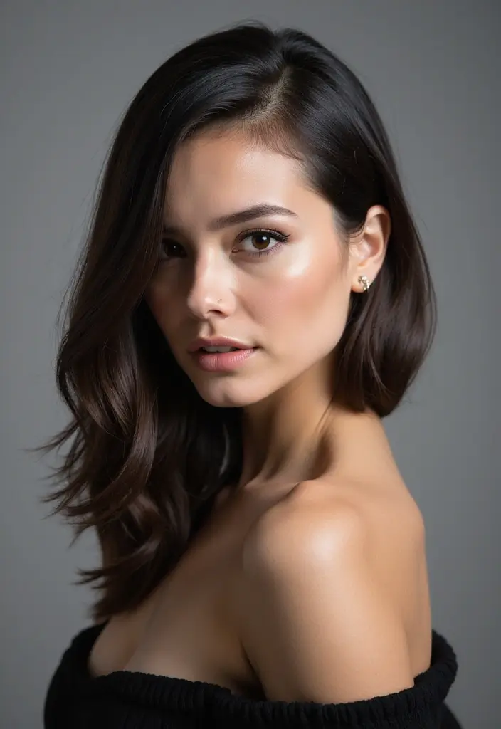 30 Women’s Undercut Hairstyles That Make a Bold Statement 27 30 Women’s Undercut Hairstyles That Make a Bold Statement - 27. Glamorous Long Bob Undercut