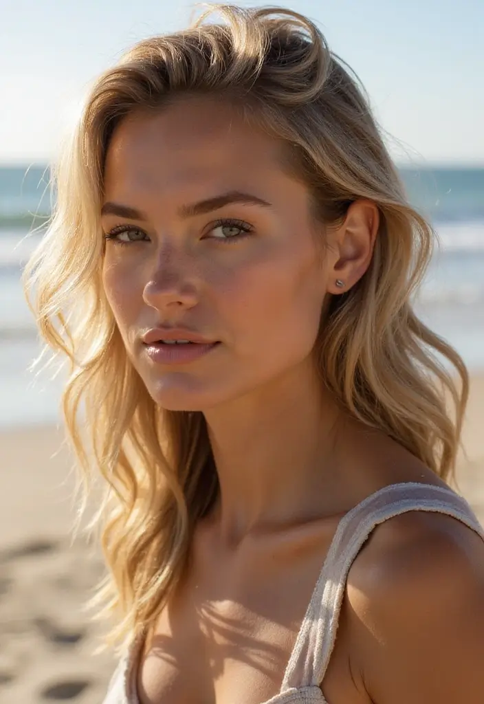 30 Women’s Undercut Hairstyles That Make a Bold Statement 28 30 Women’s Undercut Hairstyles That Make a Bold Statement - 28. Soft Beachy Waves Undercut