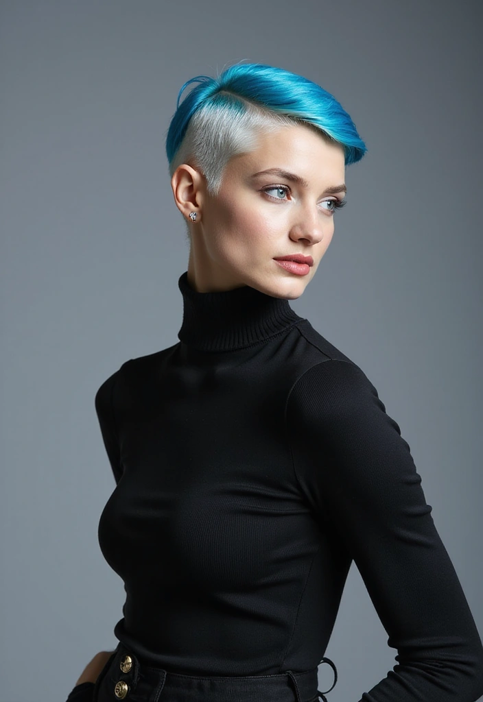 30 Women’s Undercut Hairstyles That Make a Bold Statement 29 30 Women’s Undercut Hairstyles That Make a Bold Statement - 29. Two-Tone Undercut
