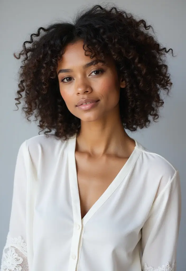 25 Bob Haircuts for Black Women: Chic, Bold, and Beautiful 1 25 Bob Haircuts for Black Women: Chic, Bold, and Beautiful - 1. Textured Curly Bob