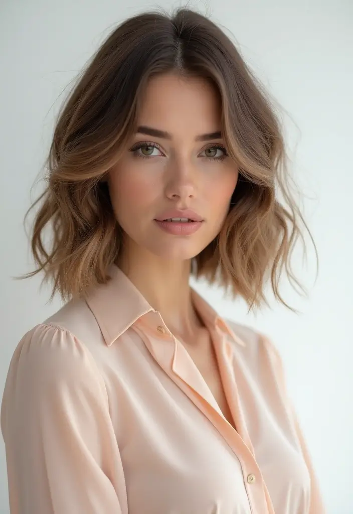 25 Bob Haircuts for Black Women: Chic, Bold, and Beautiful 15 25 Bob Haircuts for Black Women: Chic, Bold, and Beautiful - 13. Wavy Bob