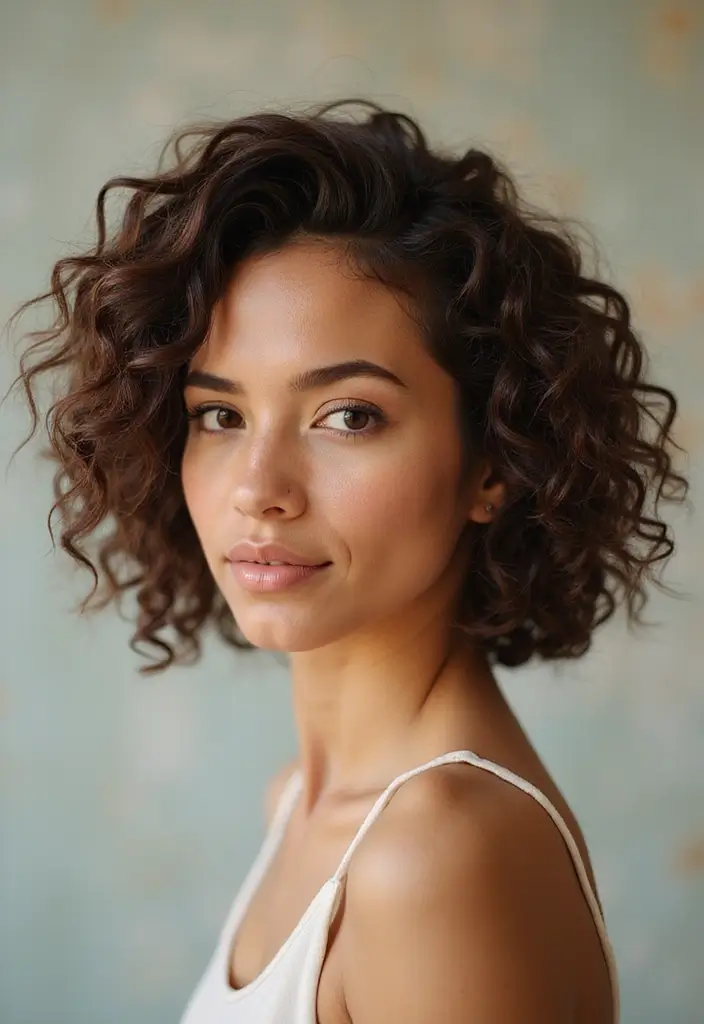 25 Edgy Short Choppy Haircuts You’ll Fall In Love With 1 25 Edgy Short Choppy Haircuts You’ll Fall In Love With - 1. The Undercut Curly Bob