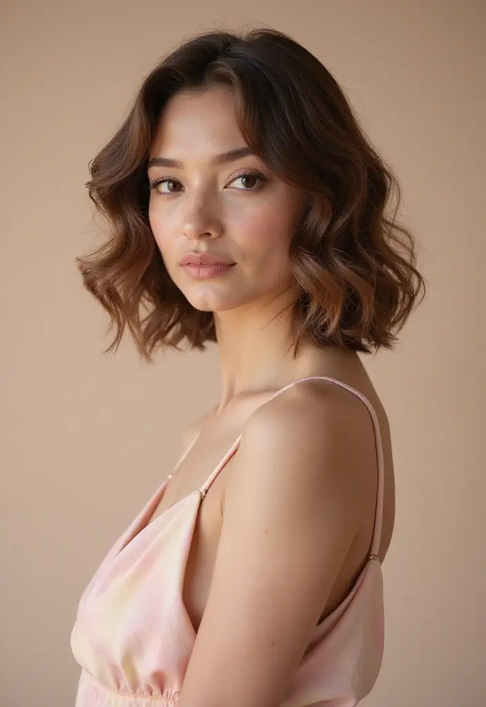 25 Edgy Short Choppy Haircuts You’ll Fall In Love With 9 25 Edgy Short Choppy Haircuts You’ll Fall In Love With - 9. The Curly A-Line Bob