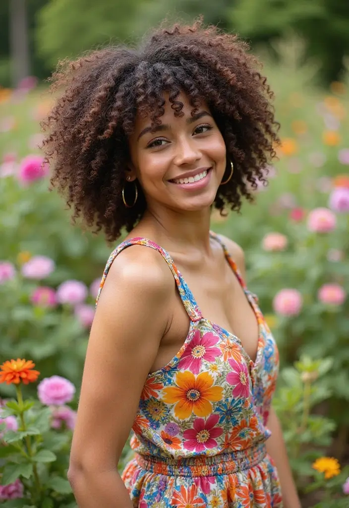 25 Gorgeous Fringe Hairstyles To Instantly Refresh Your Look - 13. Curly Fringe with a Twist