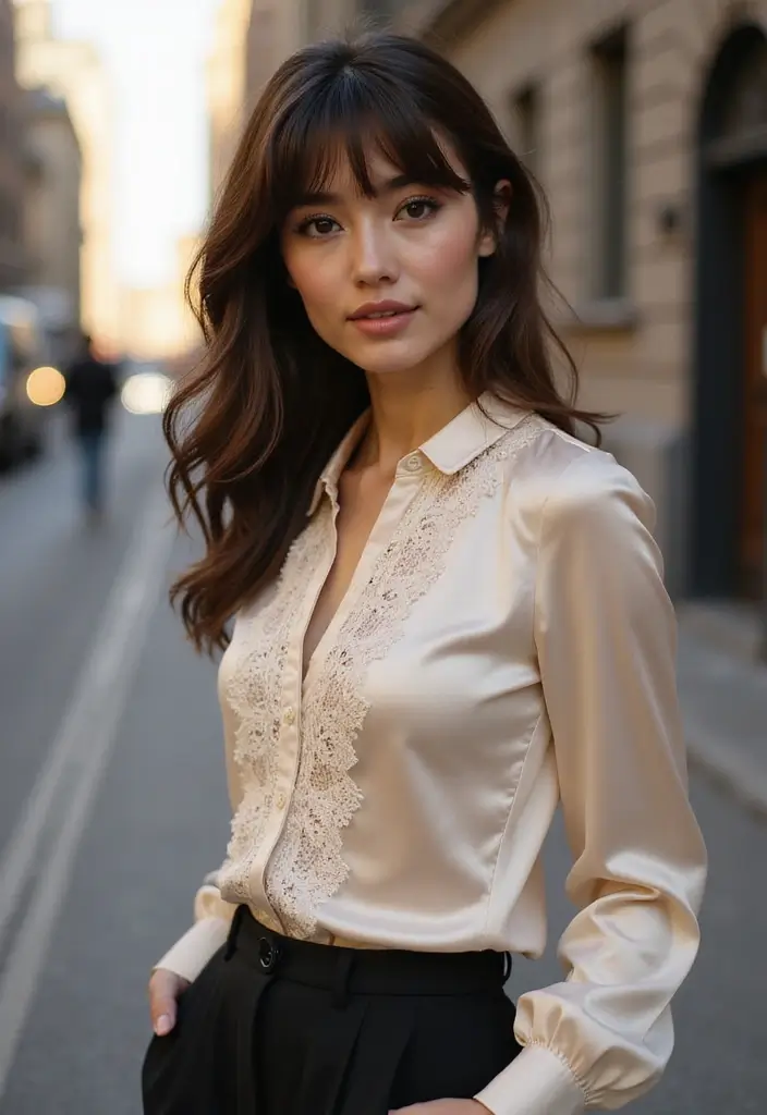 25 Gorgeous Fringe Hairstyles To Instantly Refresh Your Look - 5. Side-Swept Bangs