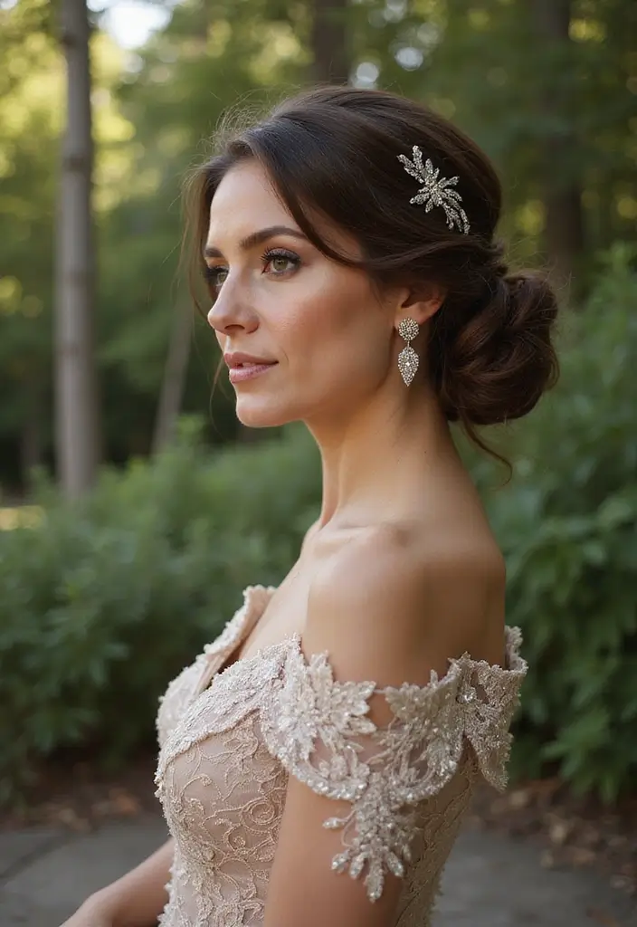 25 Ravishing Mother Of The Bride Hairstyles To Steal The Show 15 25 Ravishing Mother Of The Bride Hairstyles To Steal The Show - 13. Intricate Twisted Updo