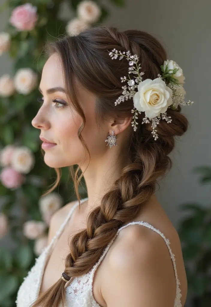 25 Short Wedding Hairstyles That Will Make You Say WOW 27 25 Short Wedding Hairstyles That Will Make You Say WOW - 23. Elegant Artistry
