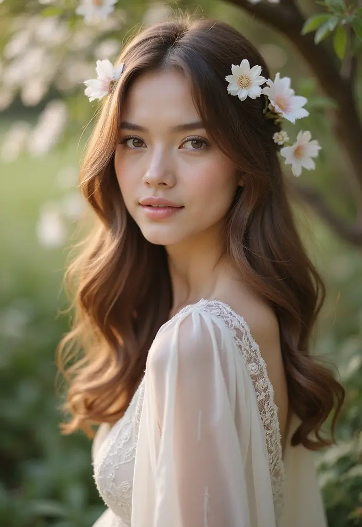 25 Short Wedding Hairstyles That Will Make You Say WOW 7 25 Short Wedding Hairstyles That Will Make You Say WOW - 7. The Half-Up, Half-Down
