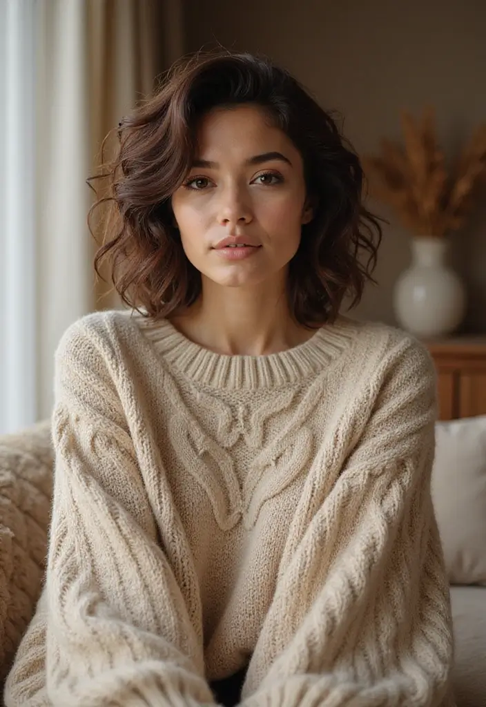 25 Universal Modern Shag Haircut Solutions That Flatter Any Face 1 25 Universal Modern Shag Haircut Solutions That Flatter Any Face - 1. The Classic Curly Shag