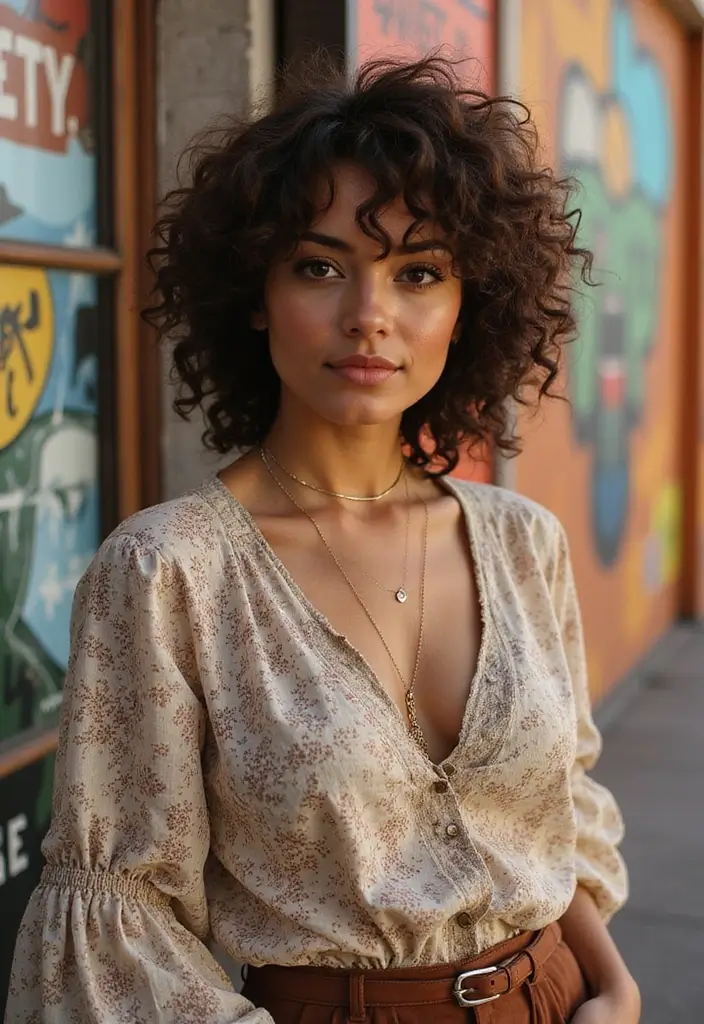25 Universal Modern Shag Haircut Solutions That Flatter Any Face 13 25 Universal Modern Shag Haircut Solutions That Flatter Any Face - 11. Curly Shaggy Pixie
