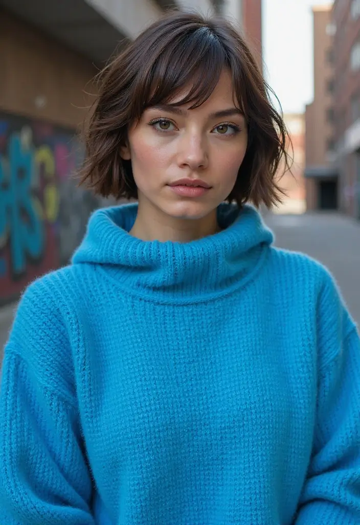 25 Universal Modern Shag Haircut Solutions That Flatter Any Face 17 25 Universal Modern Shag Haircut Solutions That Flatter Any Face - 15. Asymmetrical Shag