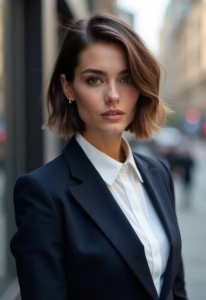 26 Genius Haircuts For Thin Hair That Actually Look Fuller 26 26 Genius Haircuts For Thin Hair That Actually Look Fuller - 22. Asymmetrical Bob