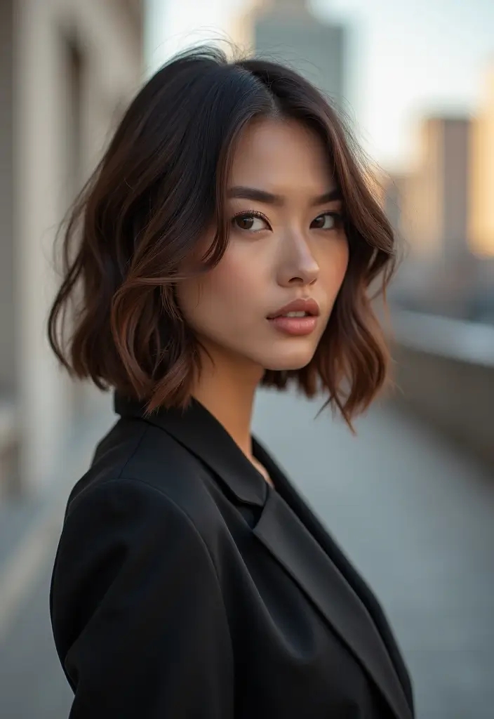 26 Genius Haircuts For Thin Hair That Actually Look Fuller 6 26 Genius Haircuts For Thin Hair That Actually Look Fuller - 6. Angled Bob