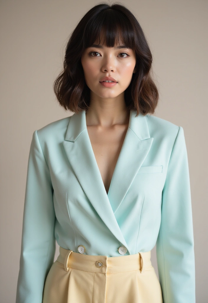 26 Genius Haircuts For Thin Hair That Actually Look Fuller 8 26 Genius Haircuts For Thin Hair That Actually Look Fuller - 8. Blunt Bangs with a Bob