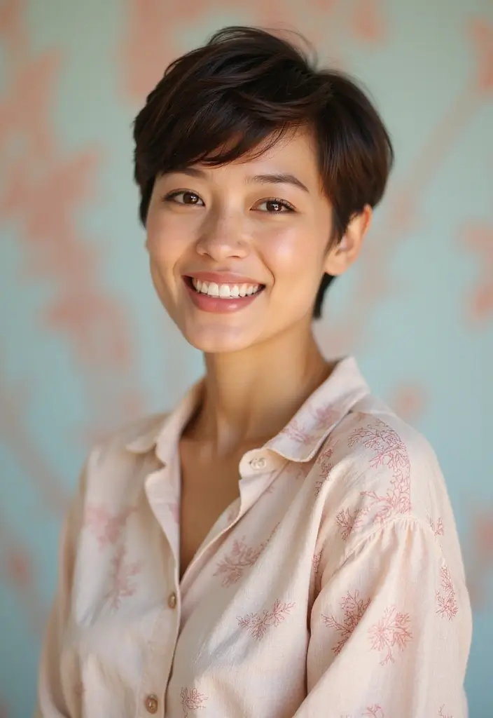 26 Short Hairstyles for Fine Hair Over 60 That Add Volume and Style 1 26 Short Hairstyles for Fine Hair Over 60 That Add Volume and Style - 1. Playful Pixie Cut