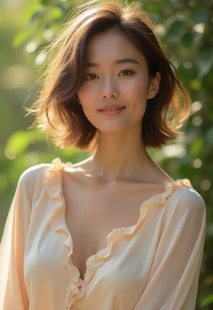 26 Short Hairstyles for Fine Hair Over 60 That Add Volume and Style 15 26 Short Hairstyles for Fine Hair Over 60 That Add Volume and Style - 13. Soft Waves with Short Hair