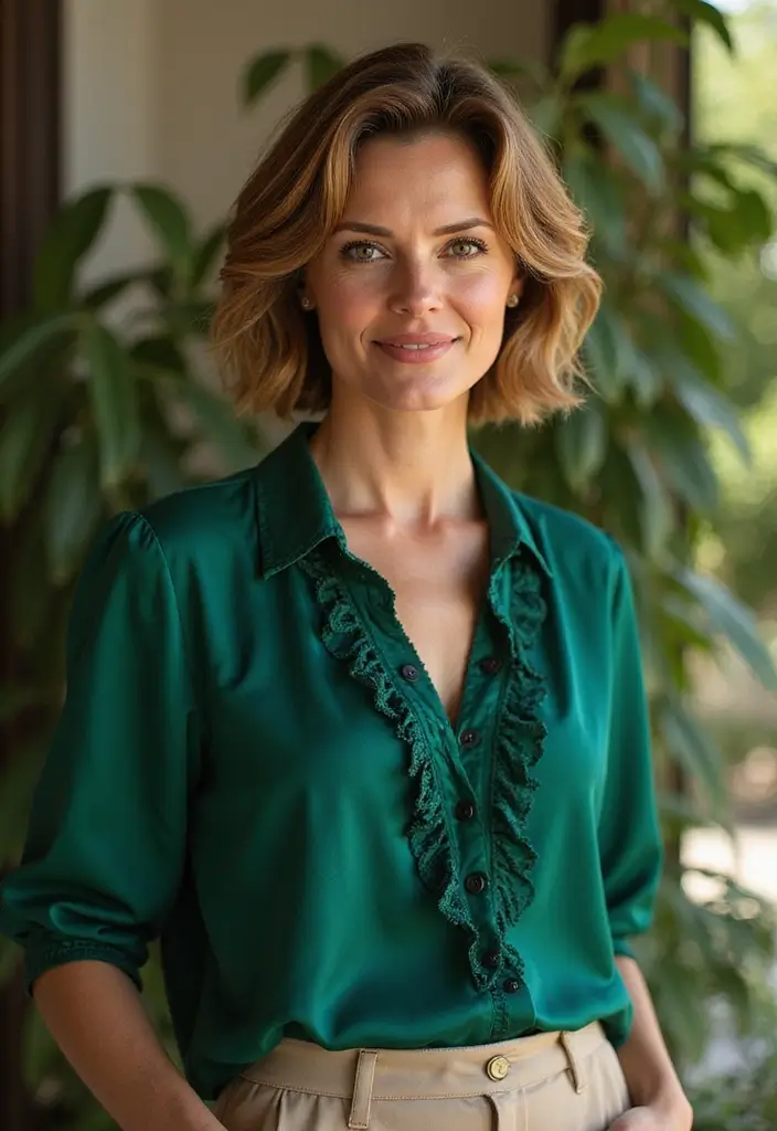 26 Short Hairstyles for Fine Hair Over 60 That Add Volume and Style 2 26 Short Hairstyles for Fine Hair Over 60 That Add Volume and Style - 2. Textured Bob