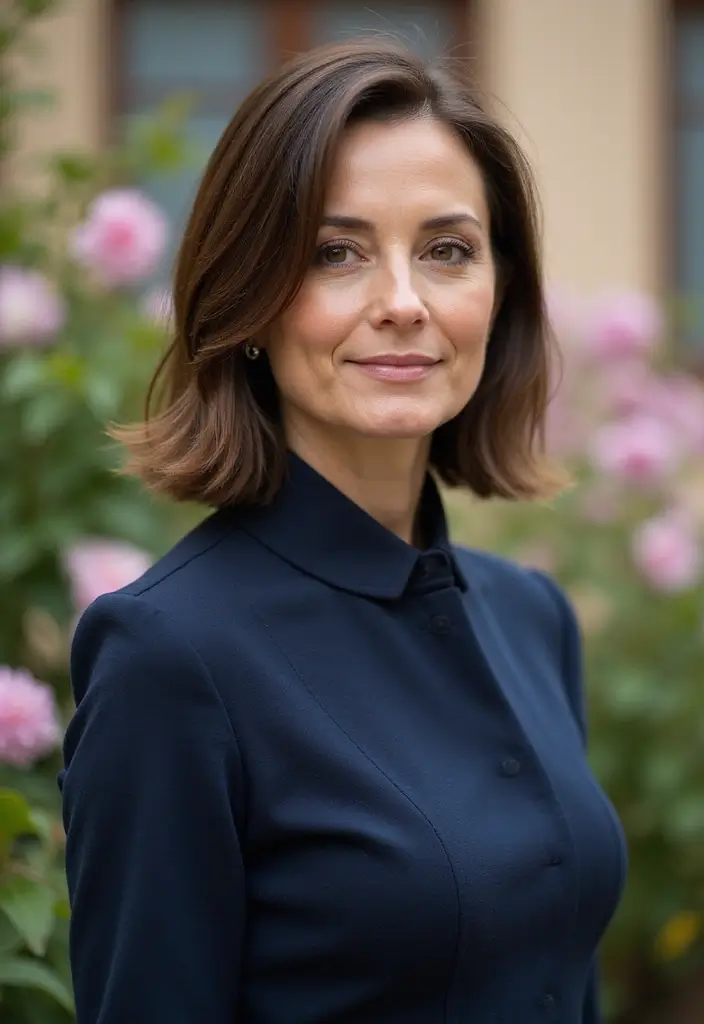 26 Short Hairstyles for Fine Hair Over 60 That Add Volume and Style 4 26 Short Hairstyles for Fine Hair Over 60 That Add Volume and Style - 4. Classic A-Line Bob