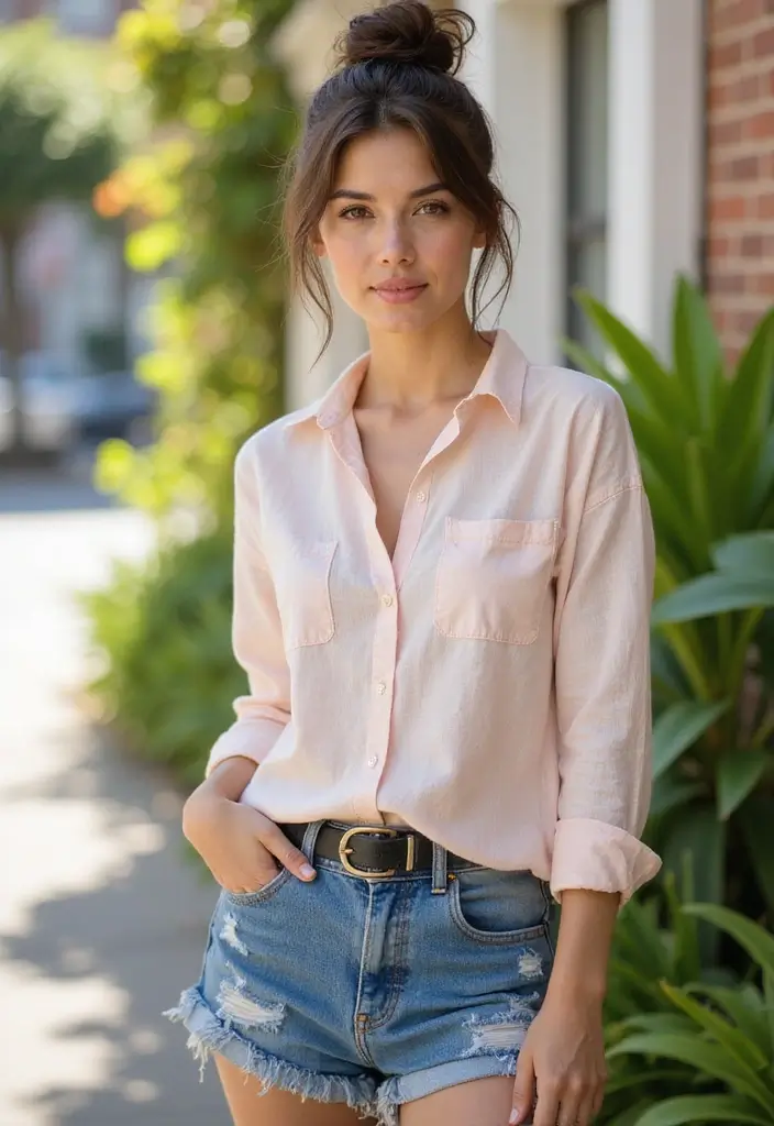 26 Short Hairstyles for Fine Hair Over 60 That Add Volume and Style 8 26 Short Hairstyles for Fine Hair Over 60 That Add Volume and Style - 8. Messy Bun on Short Hair