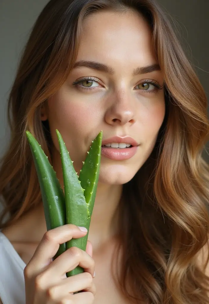 26 Ways to Tame Frizzy Hair for Smooth, Silky Strands 2 26 Ways to Tame Frizzy Hair for Smooth, Silky Strands - 2. Aloe Vera Boost