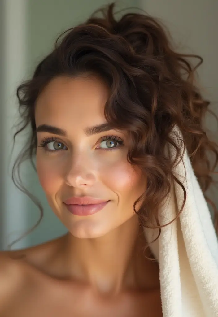 26 Ways to Tame Frizzy Hair for Smooth, Silky Strands 7 26 Ways to Tame Frizzy Hair for Smooth, Silky Strands - 7. Use a Microfiber Towel