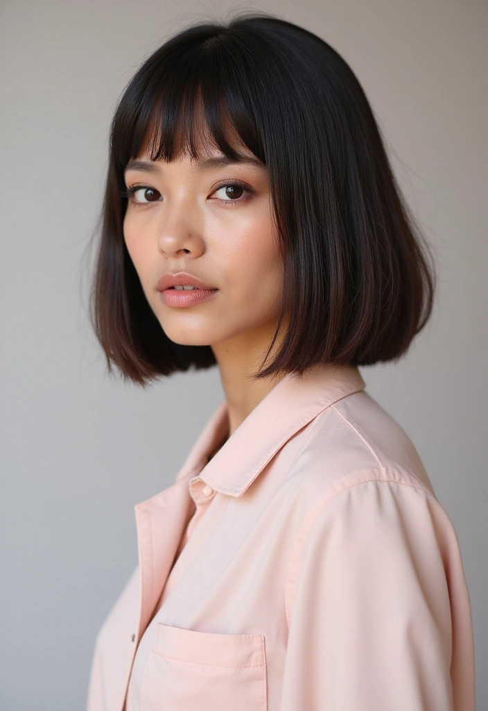 26 Youthful Hairstyles For Women Over 40 That Stand Out 5 26 Youthful Hairstyles For Women Over 40 That Stand Out - 5. Blunt Bob