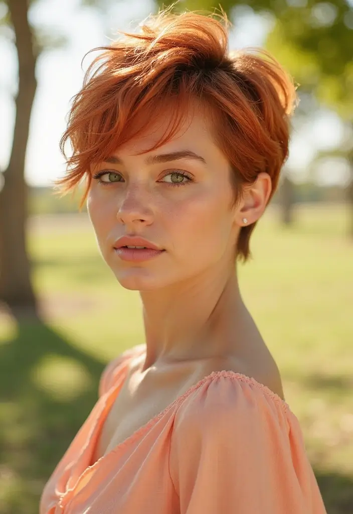 26 Youthful Hairstyles For Women Over 40 That Stand Out 8 26 Youthful Hairstyles For Women Over 40 That Stand Out - 8. Textured Pixie