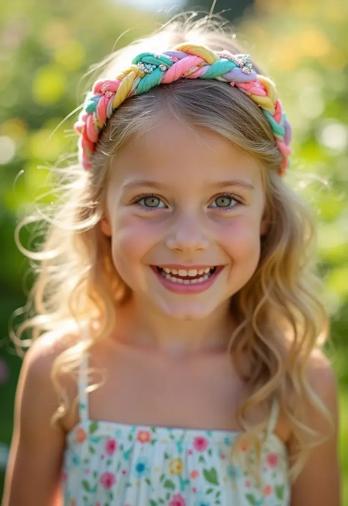27 Adorable Little Girl Hairstyles Perfect For Any Occasion 31 27 Adorable Little Girl Hairstyles Perfect For Any Occasion - 27. Fun Braided Headband