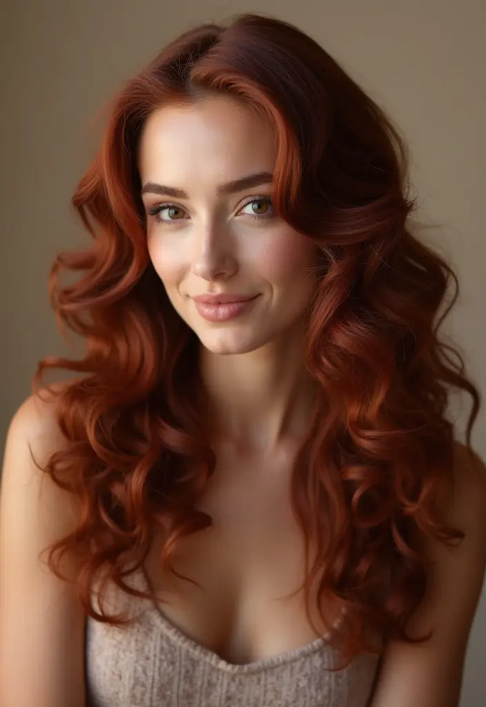 27 Auburn Hair Color Ideas Warm Shades You’ll Fall in Love With 1 27 Auburn Hair Color Ideas Warm Shades You’ll Fall in Love With - 1. Rich Mahogany Auburn