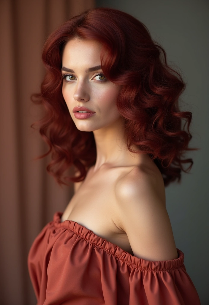 27 Auburn Hair Color Ideas Warm Shades You’ll Fall in Love With 15 27 Auburn Hair Color Ideas Warm Shades You’ll Fall in Love With - 13. Deep Burgundy Auburn