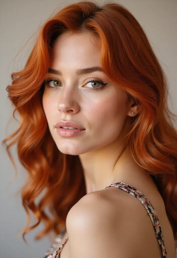27 Auburn Hair Color Ideas Warm Shades You’ll Fall in Love With 2 27 Auburn Hair Color Ideas Warm Shades You’ll Fall in Love With - 2. Bright Copper Auburn