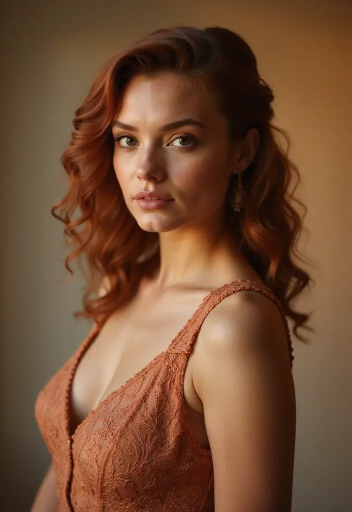 27 Auburn Hair Color Ideas Warm Shades You’ll Fall in Love With 25 27 Auburn Hair Color Ideas Warm Shades You’ll Fall in Love With - 21. Vintage Auburn
