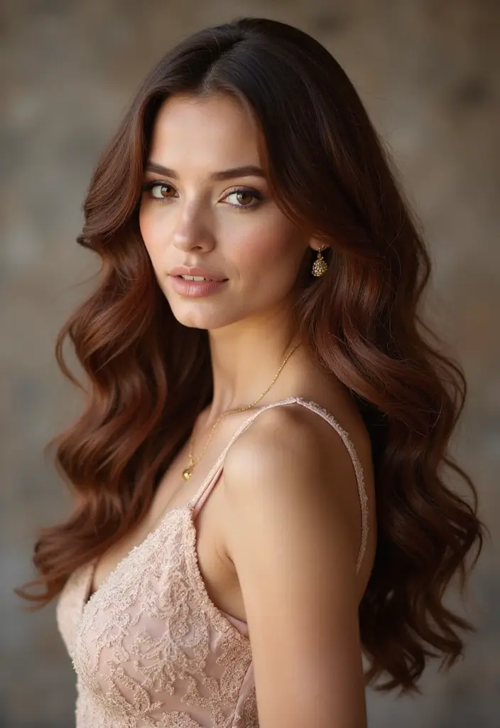 27 Auburn Hair Color Ideas Warm Shades You’ll Fall in Love With 8 27 Auburn Hair Color Ideas Warm Shades You’ll Fall in Love With - 8. Chocolate Auburn