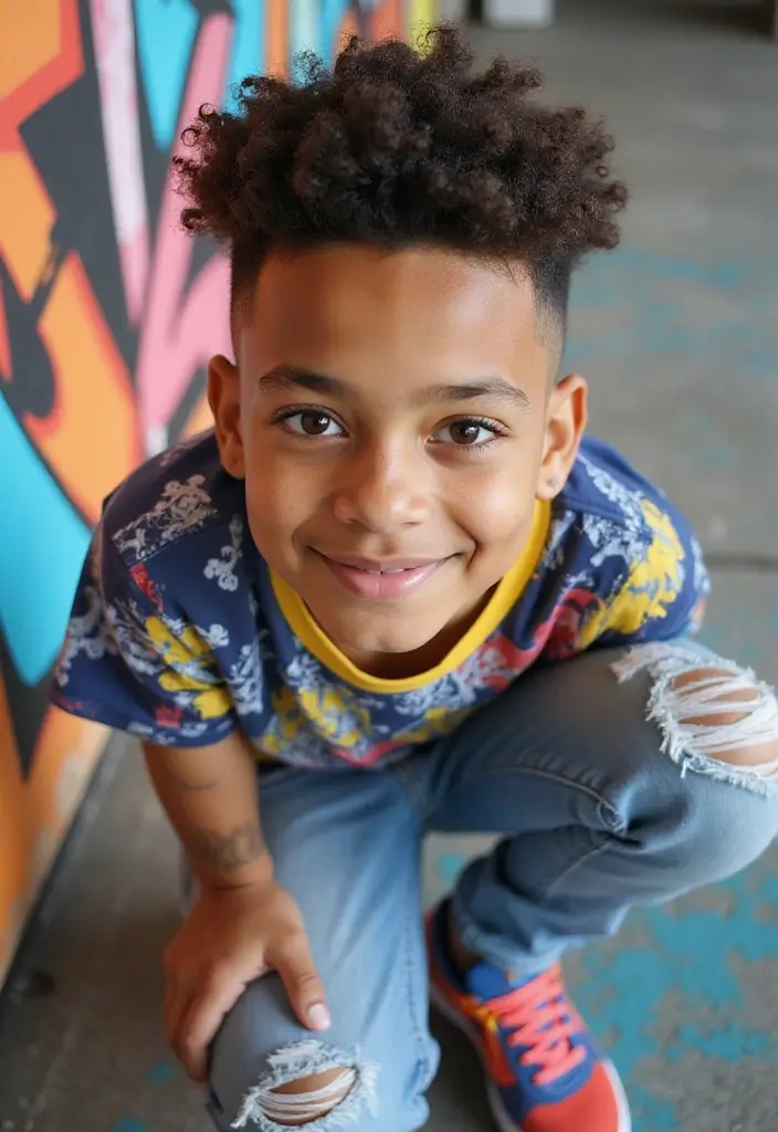 27 Celebrity-Inspired Hairstyles For Teenage Guys That WOW 2 27 Celebrity-Inspired Hairstyles For Teenage Guys That WOW - 2. Jaden Smith’s Funky Undercut