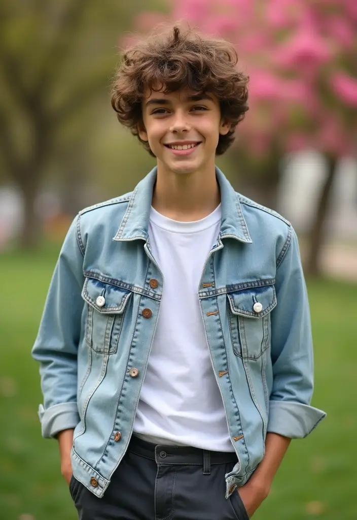 27 Celebrity-Inspired Hairstyles For Teenage Guys That WOW 27 27 Celebrity-Inspired Hairstyles For Teenage Guys That WOW - 23. Noah Centineo’s Wavy Curls